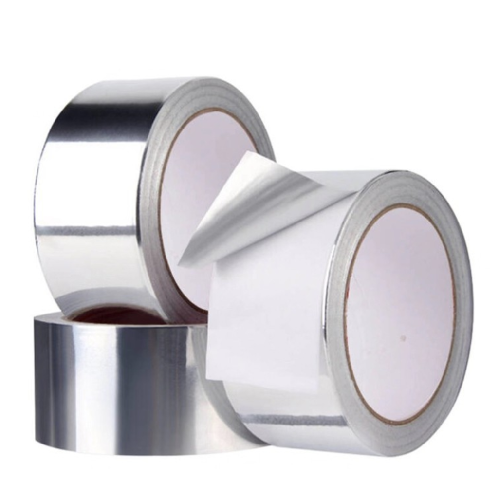Pabrikan tape kanthi ringkes nggambarake panggunaan lan karakteristik tape foil aluminium