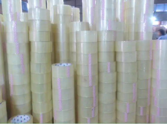 Mbandhingake Tape Kuning Transparan lan Tape Transparan Putih