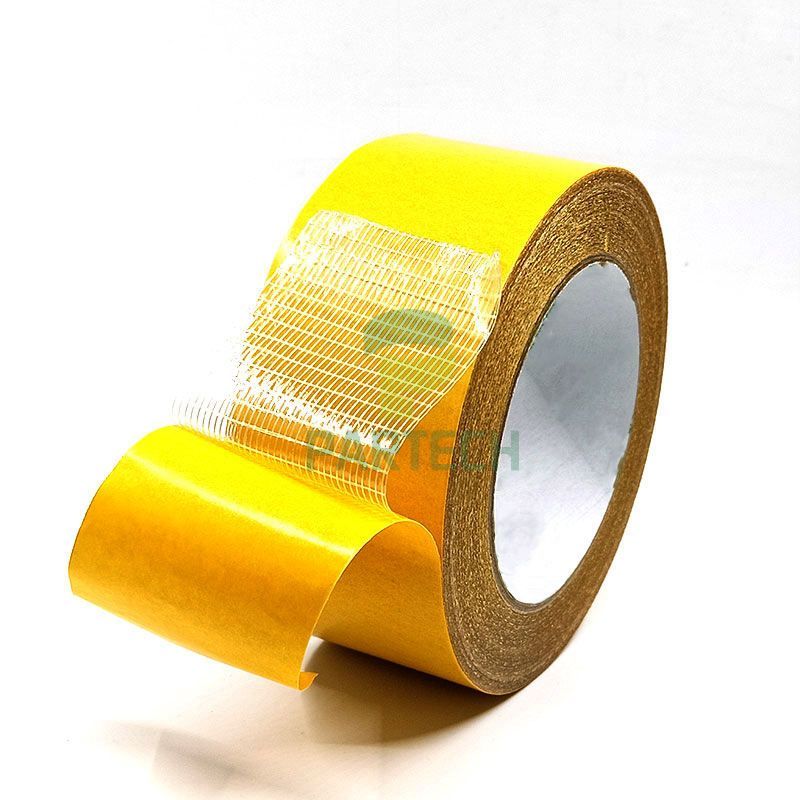 Resistance suhu dhuwur Double Sided Fiberglass Tape