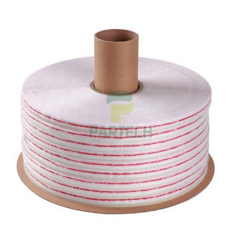 Pink PE Tas Sealing Tape